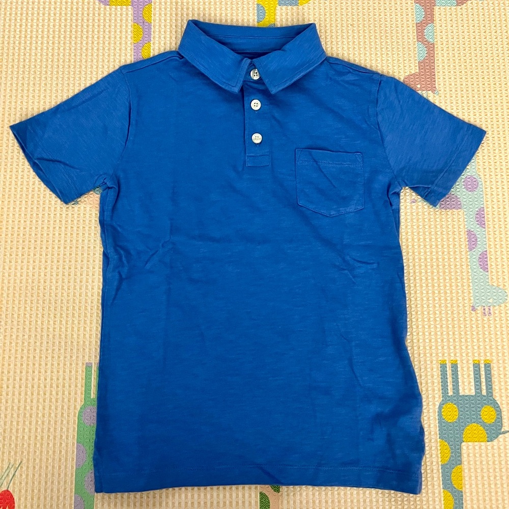 J.Crew Crewcuts Boys’ Short Sleeve Polo Shirt, Gently Used, Size Small